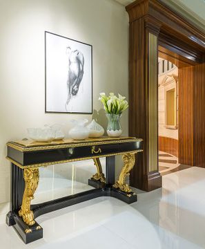 MG5110 - Lacquered rectangular wooden console table by OAK - view 5