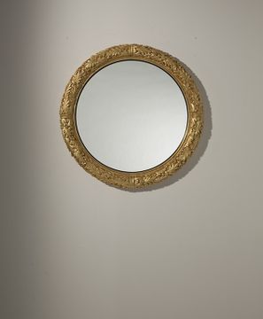 MG5131 - Louis XV round wall-mounted framed mirror by OAK - view 4