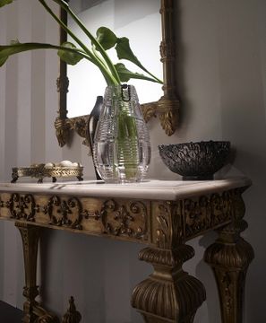 MG5150 - Rectangular wooden console table by OAK - view 2