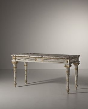 MG5230 - Rectangular wooden console table by OAK - view 2