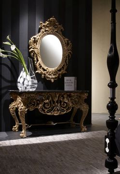 MG5250 - Rectangular wooden console table by OAK - view 3