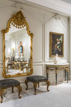 MG5270 - Demilune marble console table by OAK - view 9