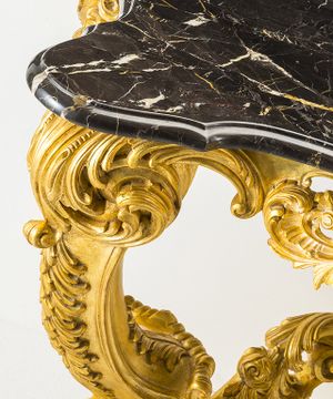 MG 5280 - Classic style rectangular marble console table by OAK - view 4
