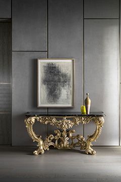 MG 5280 - Classic style rectangular marble console table by OAK - view 3