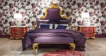 MG6502 - High fabric headboard for double bed by OAK - view 2