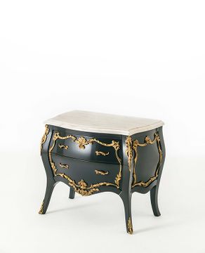MG6666 - Rounded bedside table by OAK - view 4
