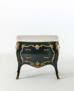 MG6666 - Rounded bedside table by OAK - view 3