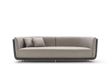 SOLOMON PM4060/230 - 3 seater fabric sofa by OAK - view 5