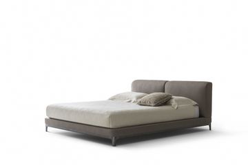 TRIBECA PM4090/180 - Fabric double bed with upholstered headboard by OAK - view 3