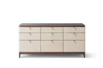 SAINT PAUL PM4093 - Walnut chest of drawers by OAK - view 5