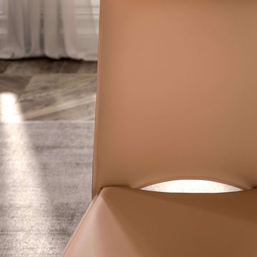 Hard Leather Chair Viva by Ozzio Italia - view 5