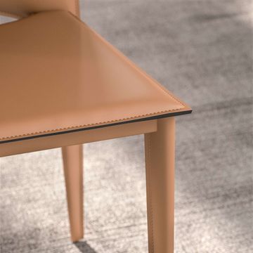 Hard Leather Chair Viva by Ozzio Italia - view 7
