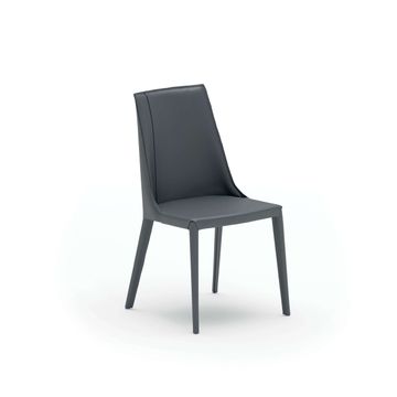 Hard Leather Chair Loren by Ozzio Italia - view 2