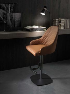 Adjustable Barstool Brando by Ozzio Italia - view 4