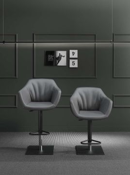 Adjustable Barstool Nemo by Ozzio Italia - view 5