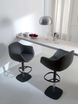 Adjustable Barstool Piquet by Ozzio Italia - view 6
