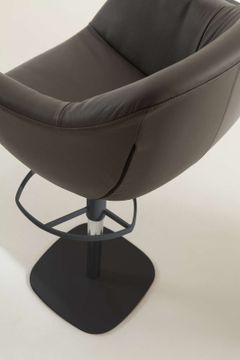 Adjustable Barstool Piquet by Ozzio Italia - view 7