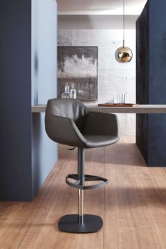 Adjustable Barstool Piquet by Ozzio Italia - view 5