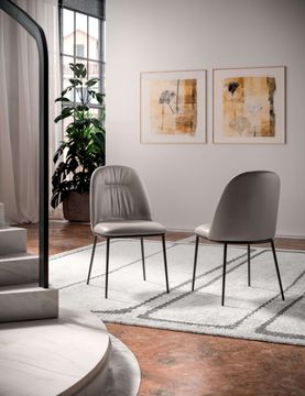 Upholstered Chair Juliette by Ozzio Italia - view 6