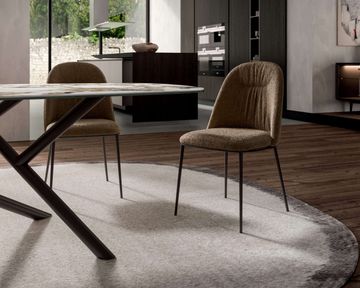 Upholstered Chair Juliette by Ozzio Italia - view 3