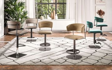 Adjustable Barstool Adam by Ozzio Italia - view 3