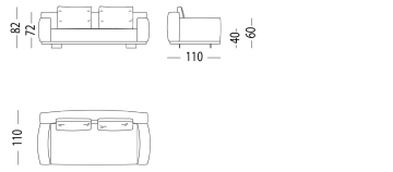 Naos Sofa by Papadatos - view 2