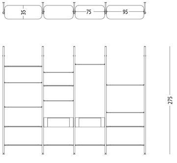 Amadore Shelf System by Papadatos - view 8