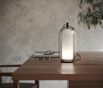 AERON - Blown glass table lamp by Cangini & Tucci - view 7