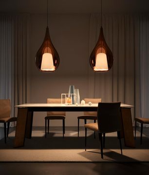 ZOE - Blown glass pendant lamp by Cangini & Tucci - view 3