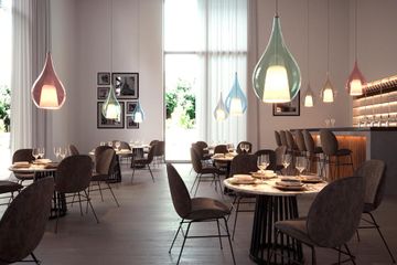 ZOE - Blown glass pendant lamp by Cangini & Tucci - view 5