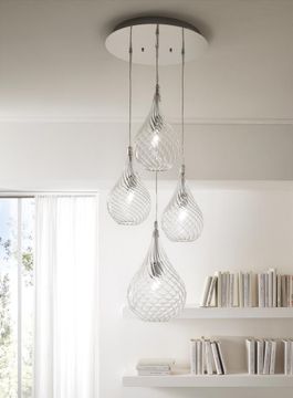 LACRIMA - Blown glass wall lamp by Cangini & Tucci - view 3