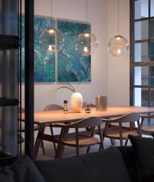 PIT - Blown glass floor lamp by Cangini & Tucci - view 4