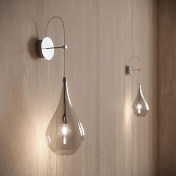 LACRIMA - Blown glass wall lamp by Cangini & Tucci - view 5