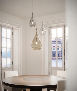 LACRIMA - Blown glass wall lamp by Cangini & Tucci - view 6