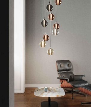 ECLISSE - Blown glass table lamp by Cangini & Tucci - view 8