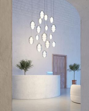 DALMA - Blown glass table lamp by Cangini & Tucci - view 9