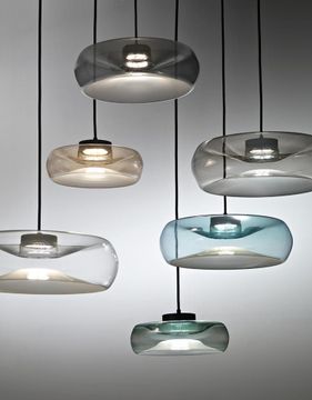 FOLD - Blown glass floor lamp by Cangini & Tucci - view 5