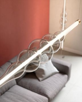 FREQUENCY - Blown glass wall lamp by Cangini & Tucci - view 3