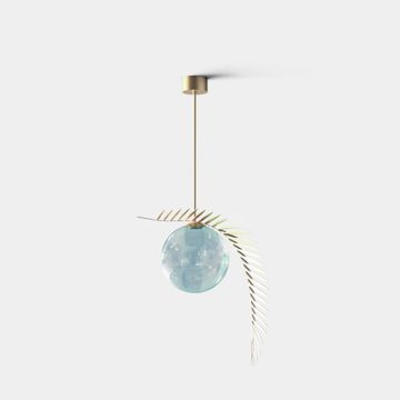 VEGETAL - Blown glass pendant lamp by Cangini & Tucci - view 4