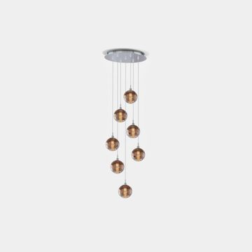 ECLISSE - Blown glass pendant lamp by Cangini & Tucci - view 7