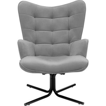 Swivel Armchair Oscar Cat 1 Individual Fabric by KARE Design - view 2
