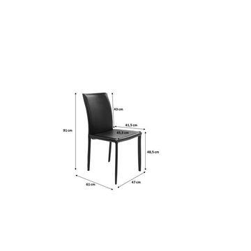 Chair Milano Black by KARE Design - view 5