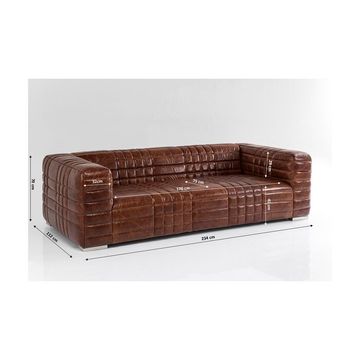 Sofa Square Dance 3-Seater by KARE Design - view 5
