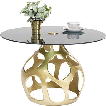 Table Volcano Gold Ø120cm by KARE Design - view 2