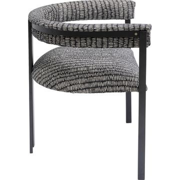 Chair with Armrest Paris S&P by KARE Design - view 3
