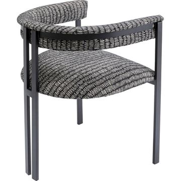 Chair with Armrest Paris S&P by KARE Design - view 4