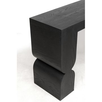 Console Curve Black 120x76cm by KARE Design - view 6