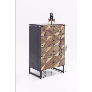 Dresser Illusion Gold by KARE Design - view 7
