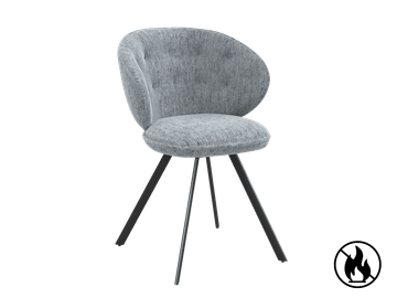 CHAIR NOTTINGHAM PLUSH by Akante - view 3