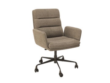 CHAIR HELSINKI TWILL With wheels by Akante - view 3
